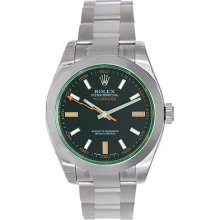 Mens New ROLEX Milgauss Watch Anniversary Edition