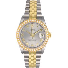 Men's Or Ladies Diamond Rolex Datejust Midsize Watch 78273