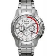 Men's Stainless Steel Marine Star Chronograph Silver