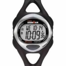 mens Timex T54281Mns Ironman Sleek 50 Lap Black and