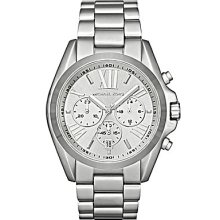 Michael Kors Bradshaw Chronograph Watch - Silver
