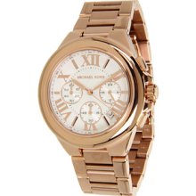 Michael Kors Camille Rose Gold Tone Chronograph Unisex Watch - MK5757