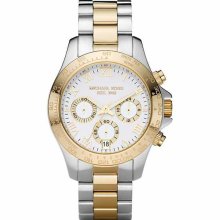 Michael Kors Chronograph Twotone Ladies Watch