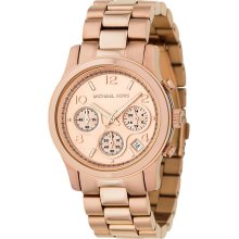 Michael Kors Rose Gold Stainless Steel Ladies Watch MK5128