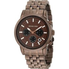 Michael Kors Scout Espresso Chronograph Mens Watch MK8237