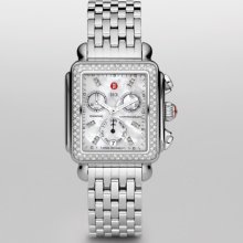 MICHELE MICHELE Signature Deco Diamond, Diamond Dial