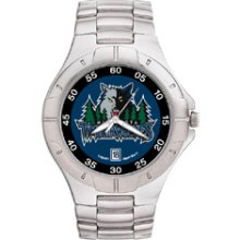 Minnesota Timberwolves Mens Stainless Pro II Watch