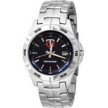 Minnesota Twin wrist watch : Fossil Minnesota Twins Defender Color Dial Stainless Steel Watch