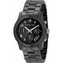 MK5162 Michael Kors Ladies Runway Ceramic Chronograph Watch