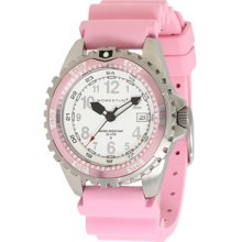 Momentum Ladies 1M-Dv11wr1r M1 Twist Pink Bezel Pink Silicone Rubber Watch