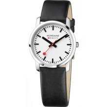 Mondaine Simply Elegant Leather Strap Ladies Watch A672.30351.11sbb