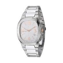 Morellato Gents Watch Analogue Quartz, White Dial, Steel Strap