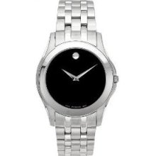 Movado 0605973 Corporate Exclusive Mens Watch - Black Dial Quartz Movement