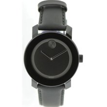 Movado Bold Medium Black Unisex Watch 3600010