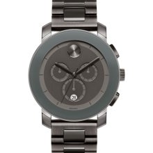 Movado 'Large Bold Chronograph' Bracelet Watch