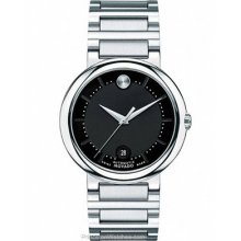 Movado Mens Concerto Limited Edition Automatic Watch Black 0606542