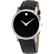 Movado Mens Museum Series Stainless Steel Watch 0606179