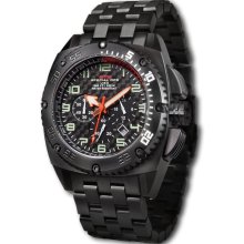 MTM Special Ops Mens Patriot Titanium Watch - Black Bracelet - Carbon Fiber Dial - MTM-PBT