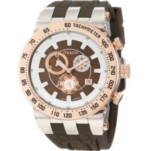 Mulco BLUEMARINE Chronograph Brown Rubber Unisex Watch MW5-93503-033