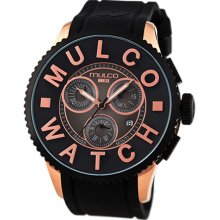Mulco Post Mwatch 3D Collection Chronograph Unisex Watch MW3-10302-023