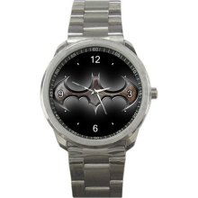 New batman logo Grey avc by sport metal watch