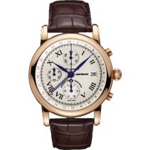 New Montblanc Star Chronograph Gmt Automatic Mens Watch 101637