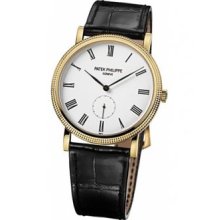 NEW Patek Philippe Calatrava Men's 18K Yellow Gold Watch - 5119J-001