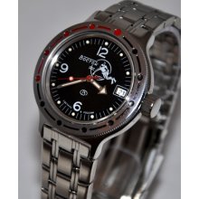 New: Russian Vostok Auto Amphibian Diver Watch