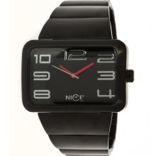 Nice Italy W1010blm023001 Black Metal Mens Watch