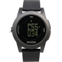 Nixon Men s Genie Quartz Digital Display Silicone Strap Watch