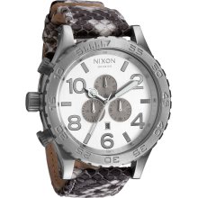 Nixon Men's 51-30 Chrono Leather Analog Watch