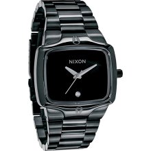 Nixon Men's 'Player' All Black Stainless Steel Watch