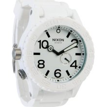 Nixon Rubber 51-30 Watch (White) O/S :: White