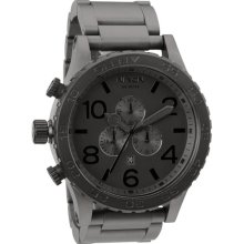 Nixon The 51-30 Chrono Watch Matte Black One Size For Men 19679618201