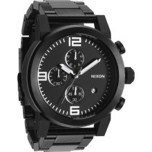 Nixon The Ride Ss Watch All Black One Size For Men 19358517801