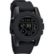 Nixon 'The Unit 40' Round Digital Watch