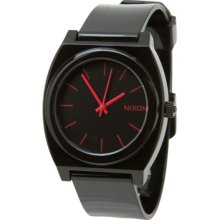 Nixon Time Teller P Watch Black/Bright Pink, One Size