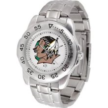 North Dakota Fighting Sioux UND NCAA Mens Sports Steel Watch ...