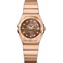 Omega Constellation Chronometer 27 mm Womens 123.50.27.20.57.001 Watch
