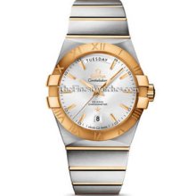 Omega Constellation Day-Date 38mm Mens Watch 12320382202002