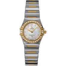 Omega Constellation My Choice Diamond Mini Ladies Watch 1365.75