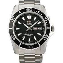 Orient Men's Black Mako Automatic Dive Watch CEM75001B ...
