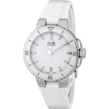 Oris Aquis Date Ladies Automatic Watch 01 733 7652 4156 07 4 18 31