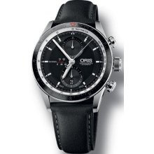 Oris Artix GT Chronograph Automatic Black Dial Mens Watch 674-7661-4154LS