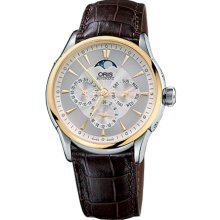 Oris Men's Culture Artelier Silver Dial Watch 581-7592-4351-LS