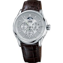 Oris Men's Culture Artelier Silver Dial Watch 581-7592-4051-LS
