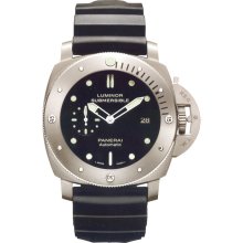 Panerai Men's Luminor Submersible Black Dial Watch PAM00305