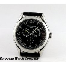 Patek Philippe Annual Calendar Black Dial Platinum