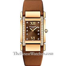 Patek Philippe Ladies Twenty-4 Rose Gold Diamond Watch 4920R