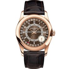 Patek Philippe Mens Calatrava Rose Gold Watch 6000R